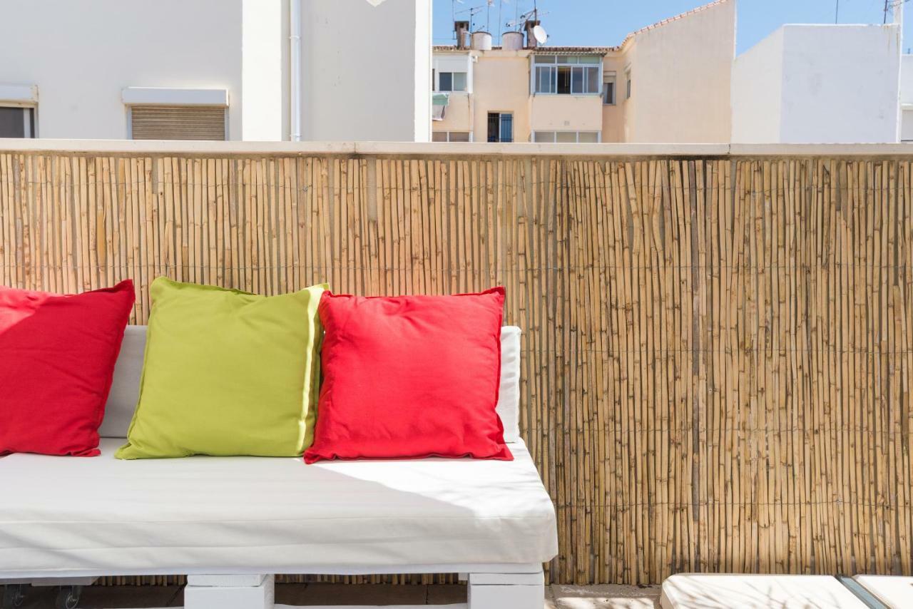 Ma1A-Apt With Rooftops With Palms Close To Old Town Malaga Ngoại thất bức ảnh