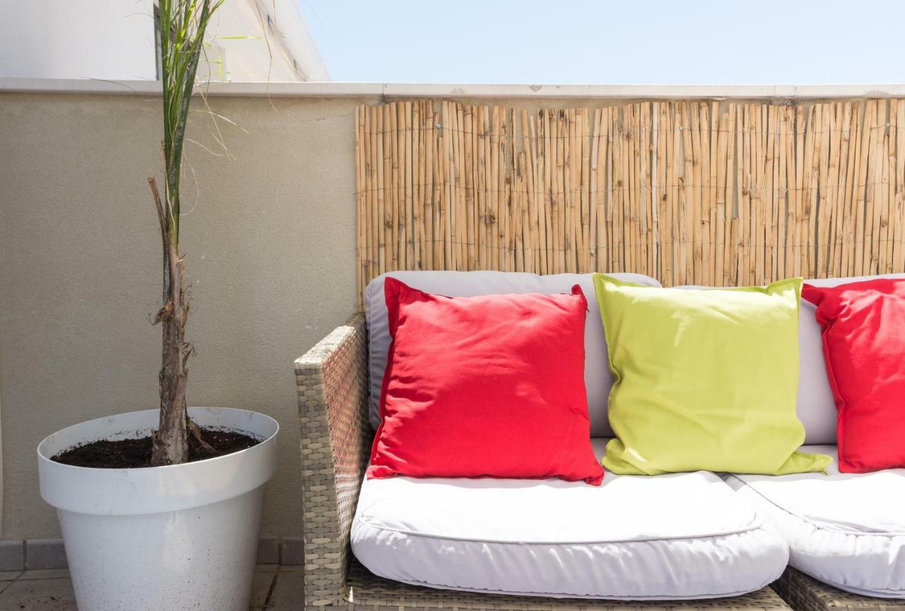 Ma1A-Apt With Rooftops With Palms Close To Old Town Malaga Ngoại thất bức ảnh